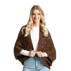 Willow Convertible Shrug - Coffee